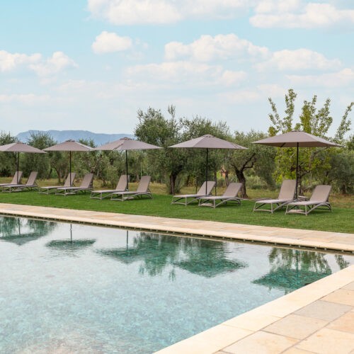 Hotel Villa San Michele - Solarium a bordo piscina